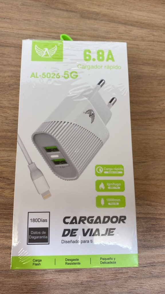 Carregador 2 USB AL-5026-5G