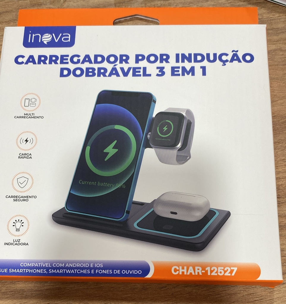 Carregador indução CHAR-12527