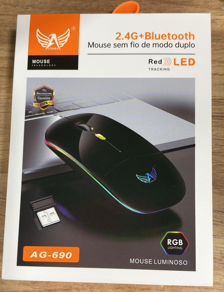 Mouse Sem Fio AG-690