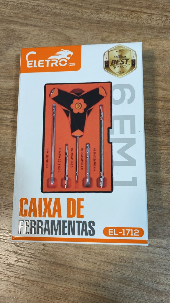 Caixa De Ferramentas EL-1712/EL-13