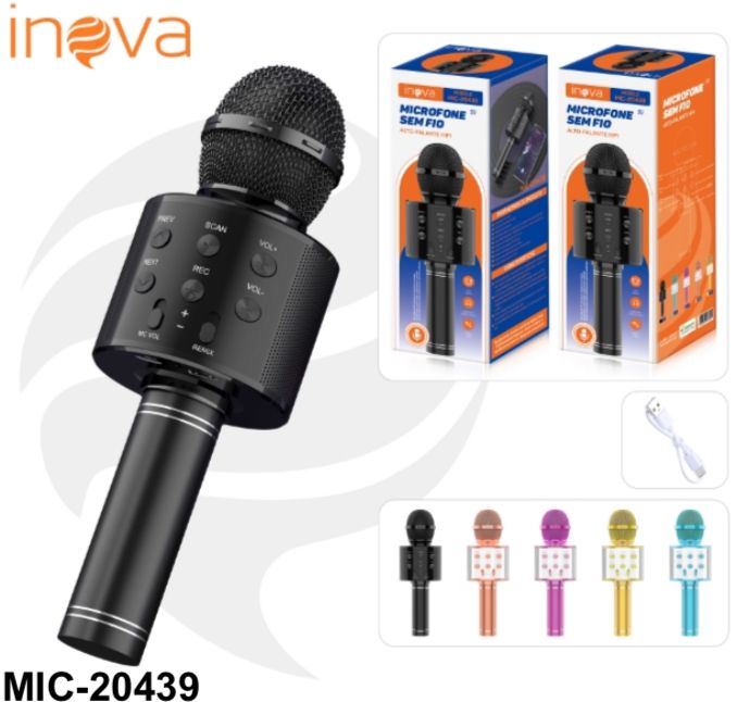 Microfone S/Fio MIC-20439