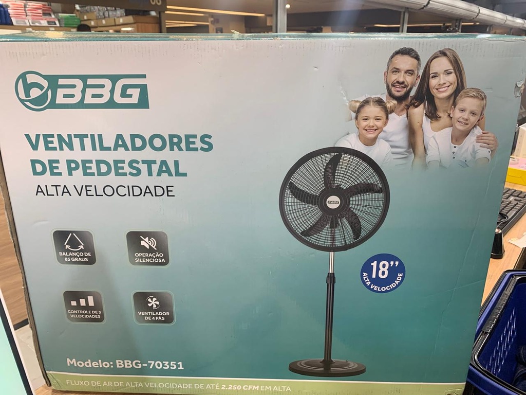 VENTILADOR DE PEDESTAL BBG-70351