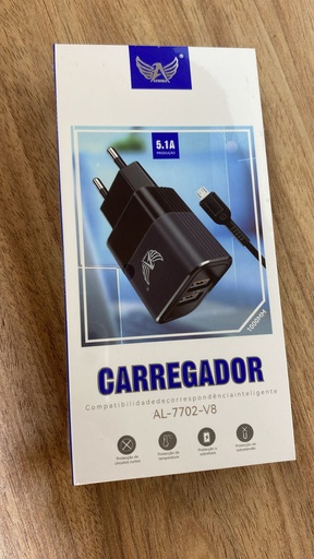 Carregador LED V8 AL-7702-V8