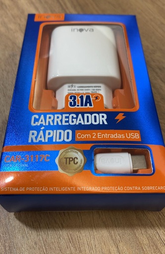 Carregador Rápido TPC CAR-3117C