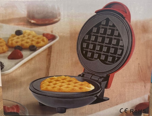 Mini Waffle Coracao WP-MK05 F-607B