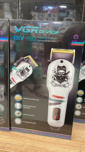 MAQUINA DE CORTAR CABELO VGR OIVIDA OIV-699