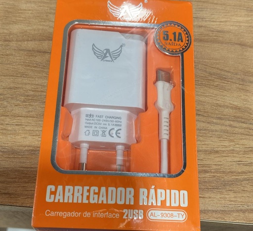 	Carragador Rapido TPC AL-9308-TY