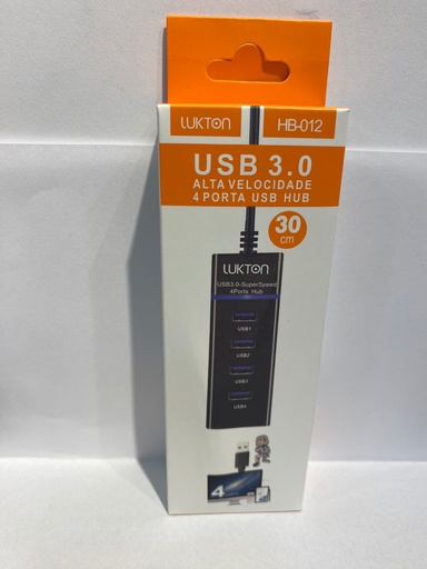 USB 3.0 4 Portas USB HUB HB-012